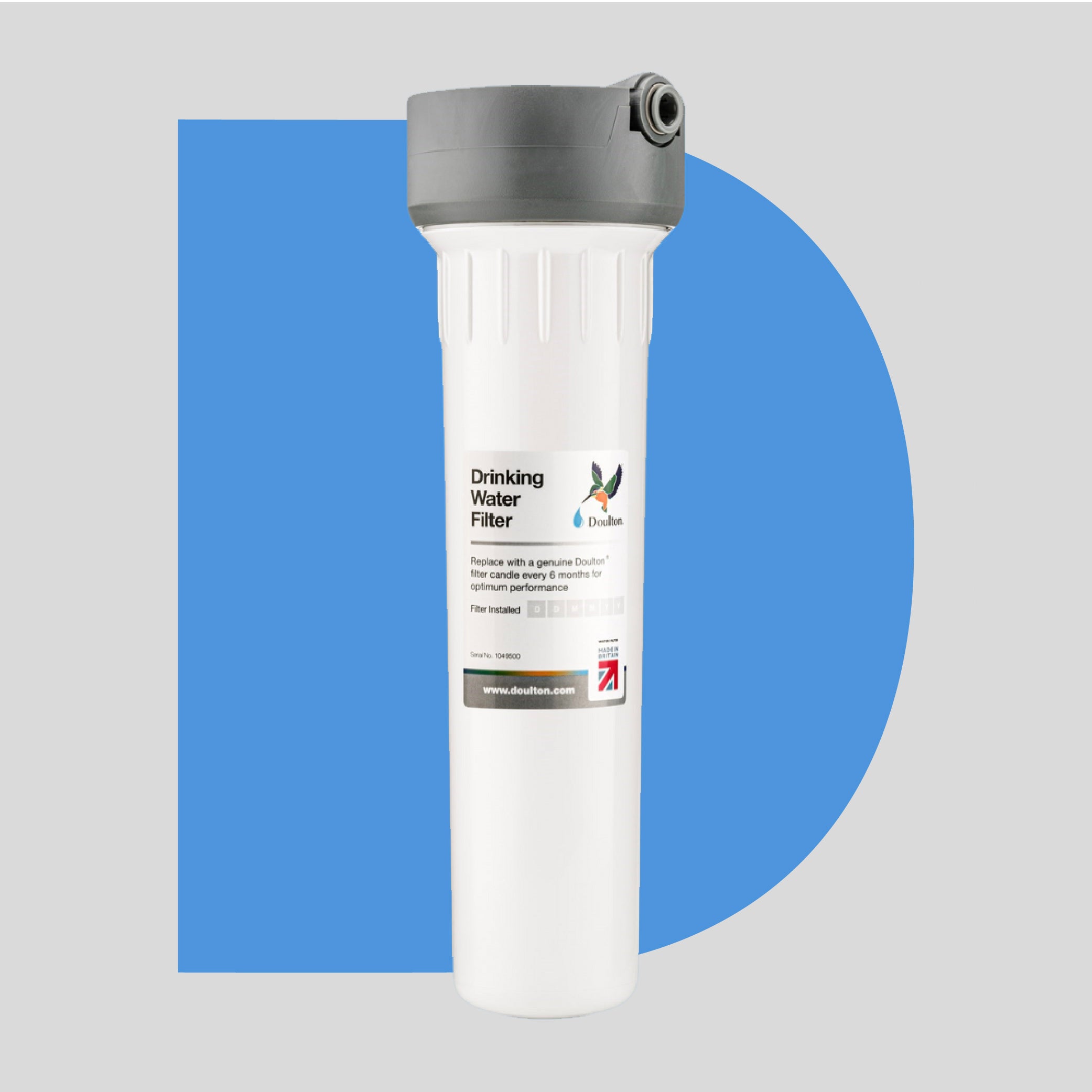 Doulton Ultracarb NSF Certified Inline Undersink Filtration - Pure Water, Simplified System - Shipping only