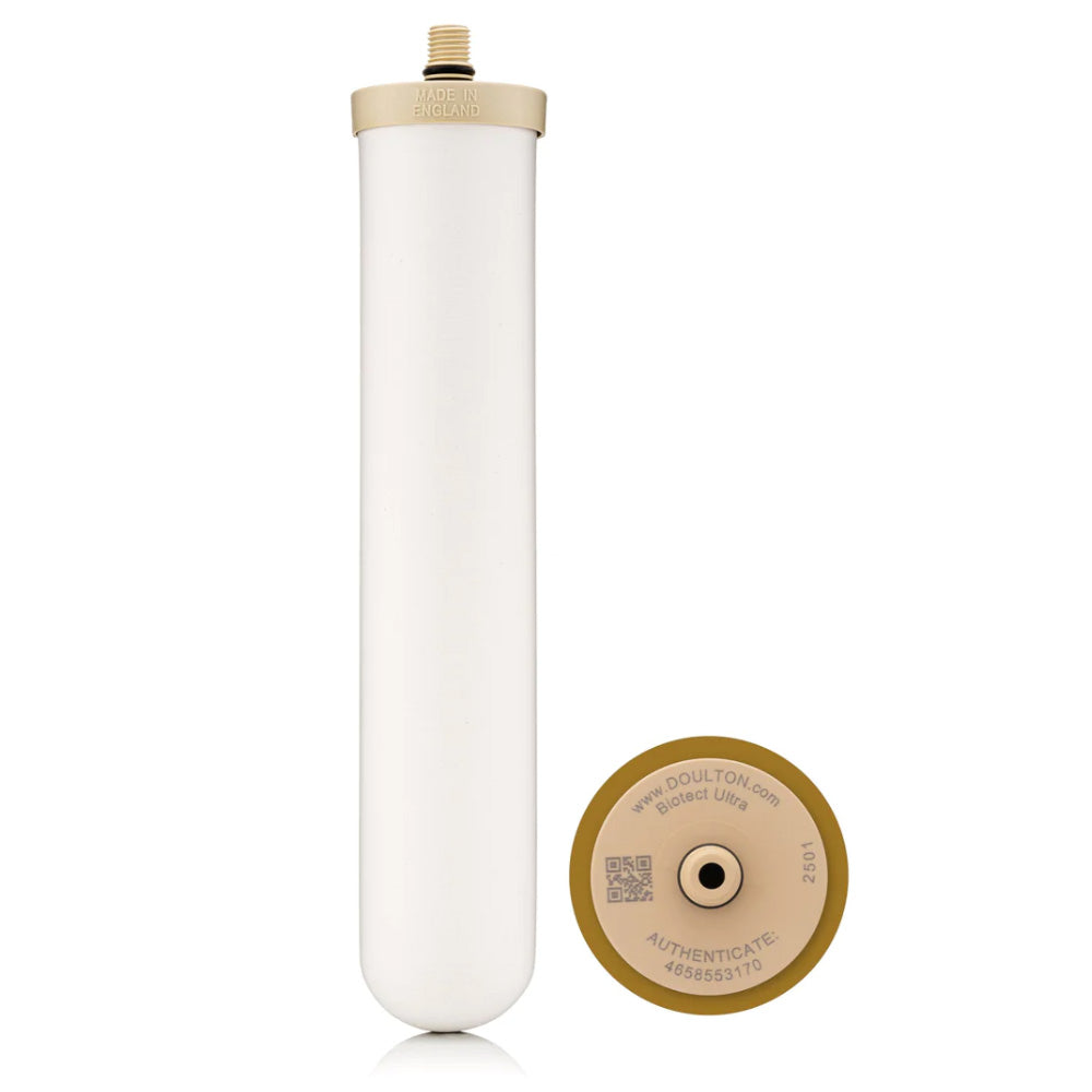 (Limited time offer! Free 1x adhoc Onsite installation) Doulton QT 3X Ecofast | The Ultimate Quick Change Undercounter Water Purification System with PFAS forever chemicals & Fluoride Treatment, NSF-Certified Biotect Ultra Filtration!