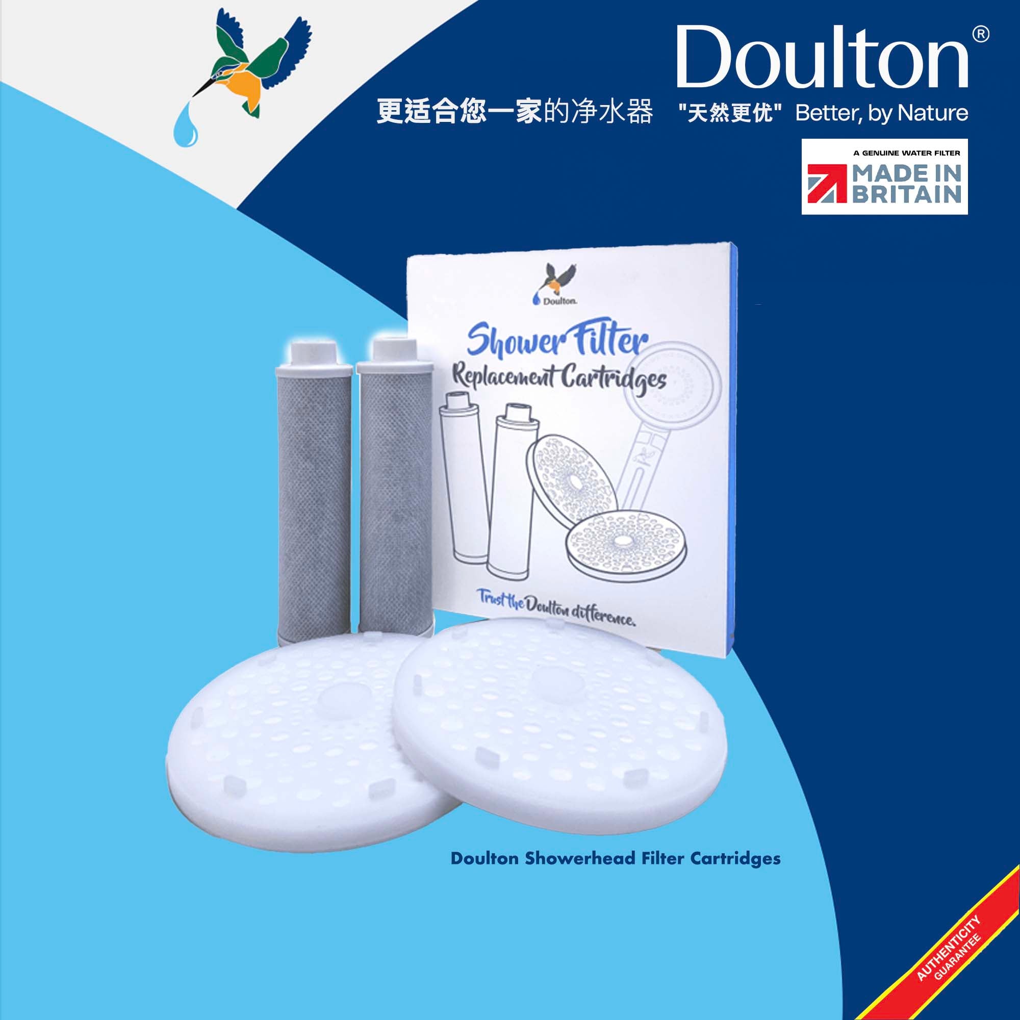 Refill - Showerhead Filter - Twin pack!