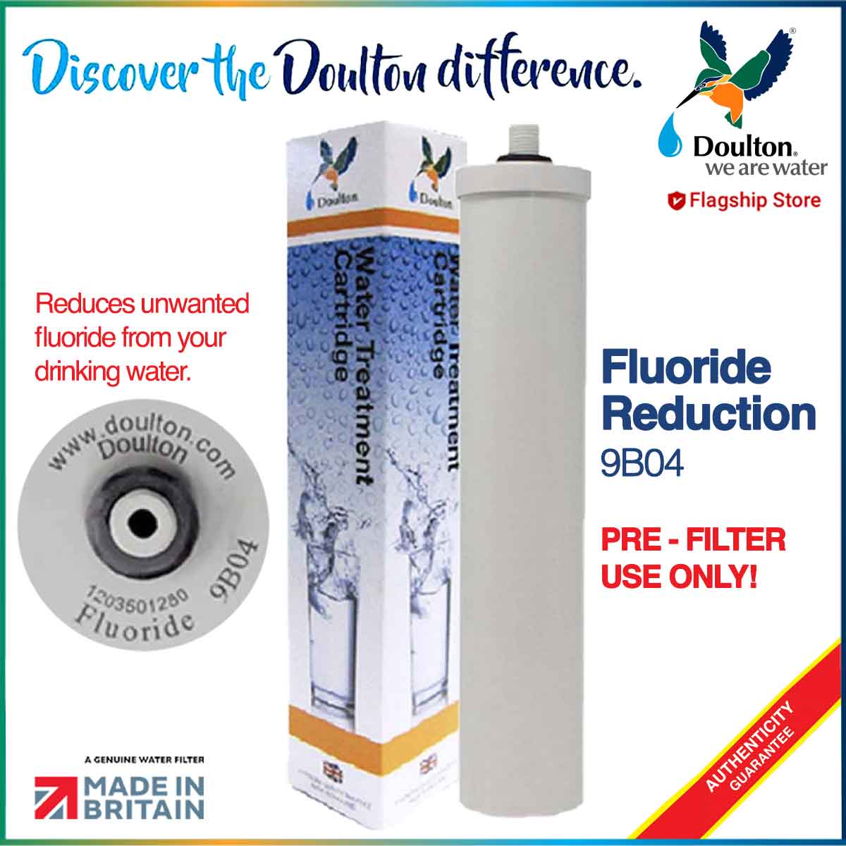 Doulton Fluoride 9B04 (2PC)