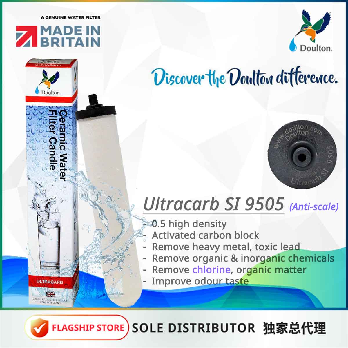 Doulton Ultracarb 9505 SI - Clearance