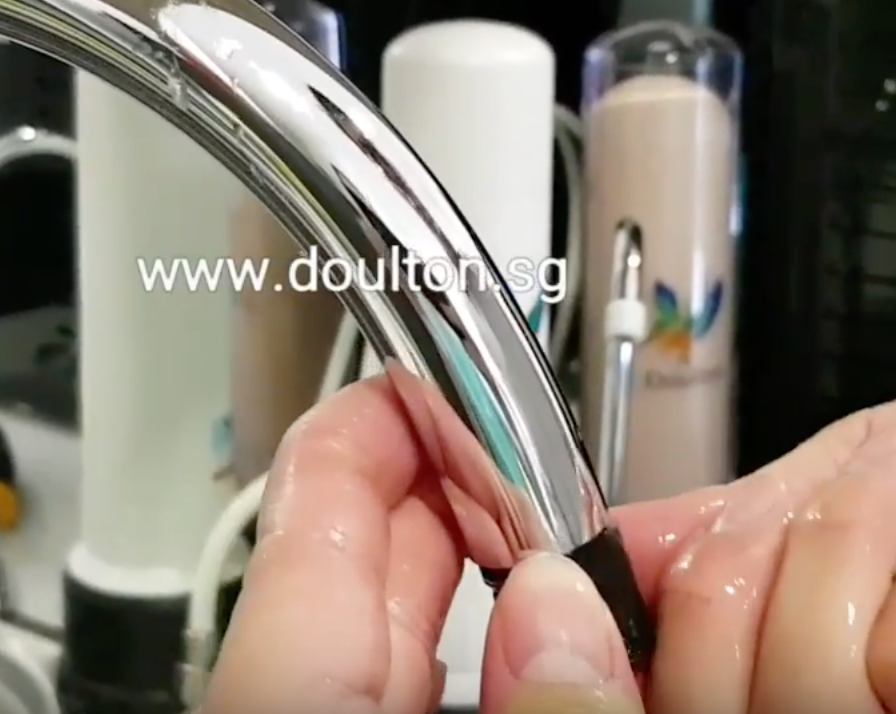 How to use rubber connector for incompatible faucet