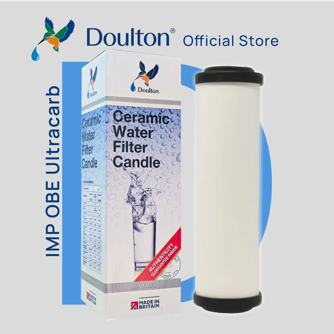 Doulton Imperial Ultracarb OBE Ceramic Water Filter Candle