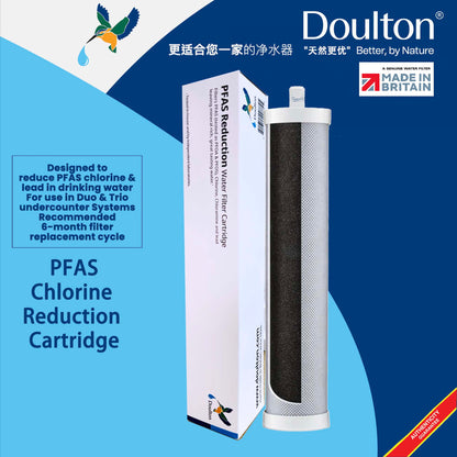 (🔥 Save S$150 on Onsite Installation! 🔥 Limited-time offer) Doulton QT 3X Ecofast | The Ultimate Quick Change Undercounter Water Purification System with PFAS forever chemicals &amp; Fluoride Treatment, NSF-Certified Biotect Ultra Filtration!
