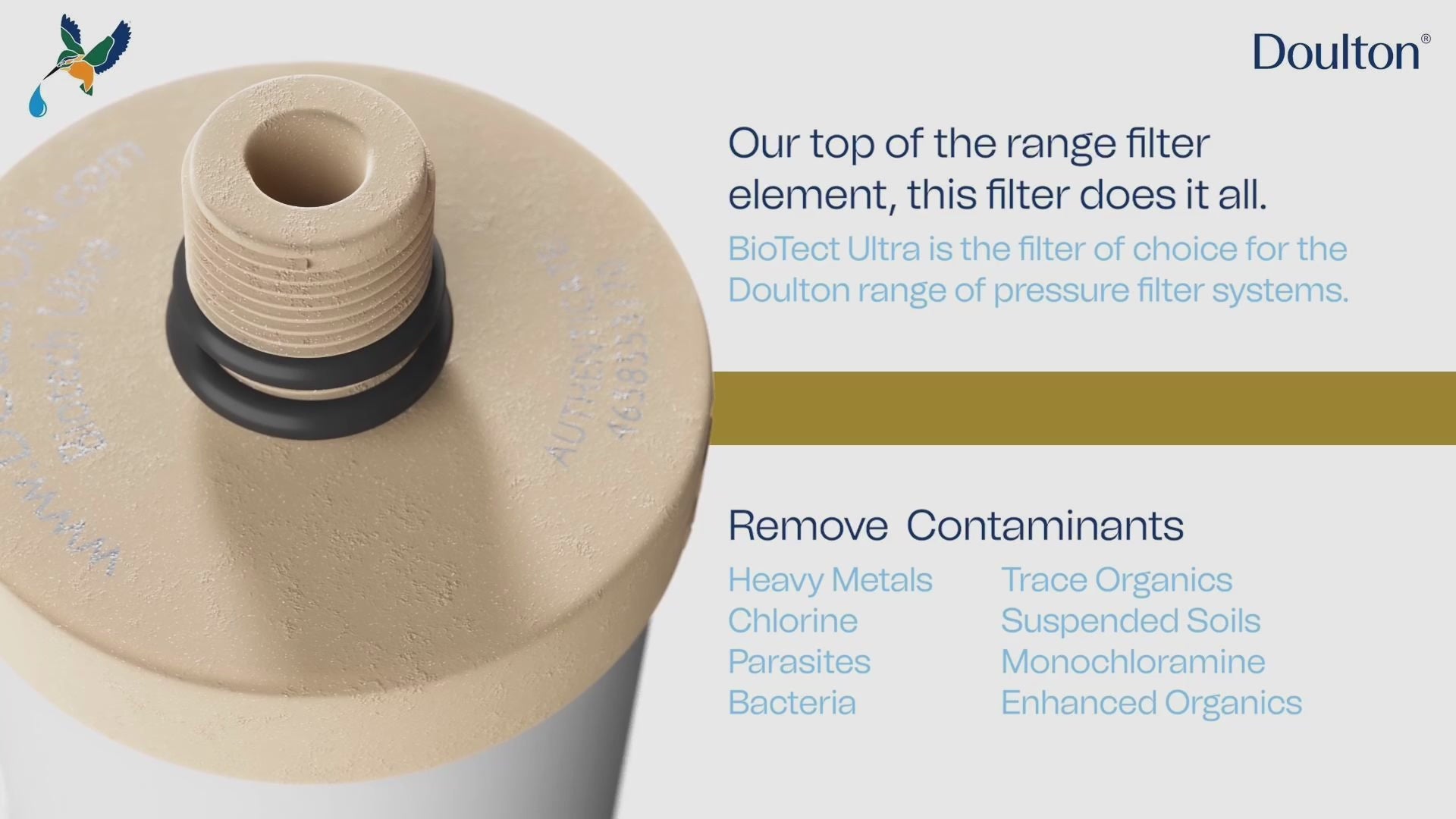 Experience Ultimate Purity with Doulton DBS Biotect Ultra: The Pinnacle of Eco-Friendly, 4-Stage Advanced Filtration - Crafted with Excellence in Britain! since 1826