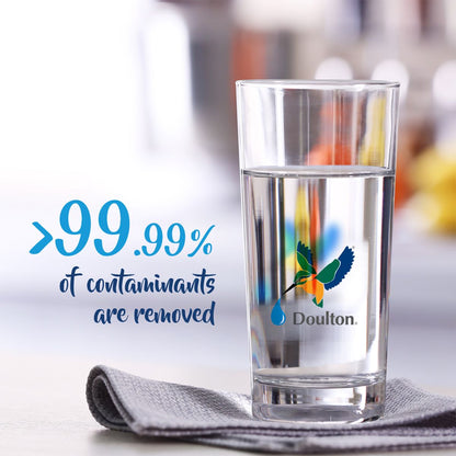 Revolutionize Your Water Experience with the Doulton DCP2 KDF + Biotect Ultra Drinking Water Purifier: The Ultimate Dual Countertop System for Precision Filtration, Proudly Made in Britain Since 1826!