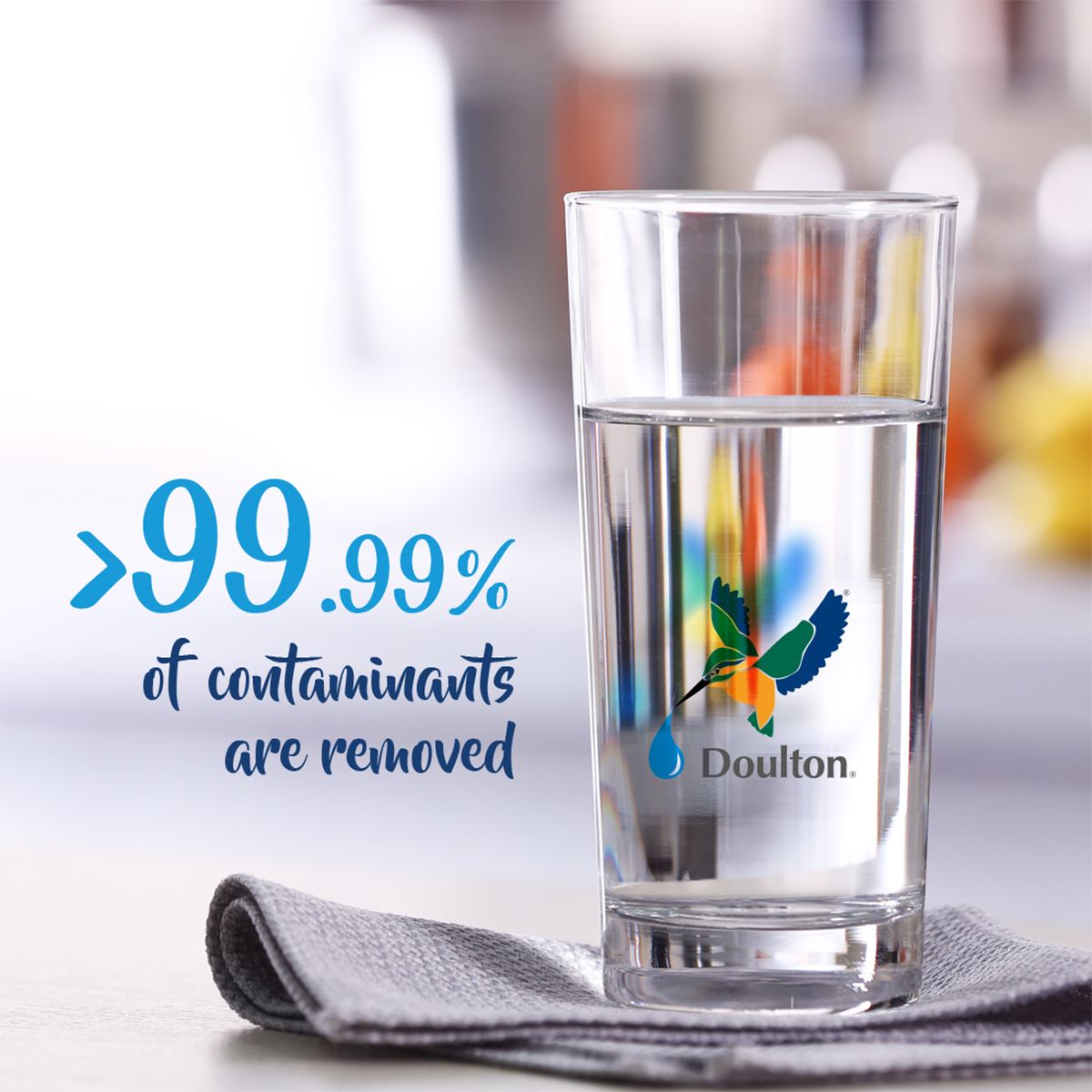 Transform Your Tap Water: Doulton QT Ecofast Under-Sink Water Filtration System | Ultracarb Filter Excellence | Eco-Friendly British Innovation Since 1826 *Shipping only