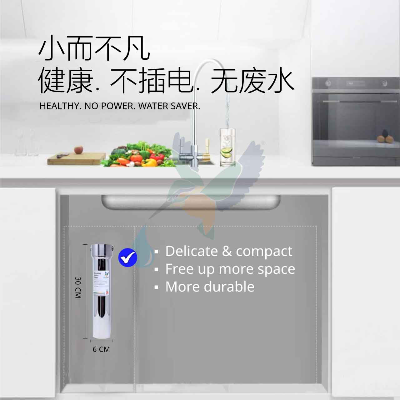 Experience the Purity Revolution: Doulton HIS Ultracarb NSF Certified Inline Undersink Filtration - Pure Water, Simplified System, [ FREE Installation, Value, S$150 - limited time offer]