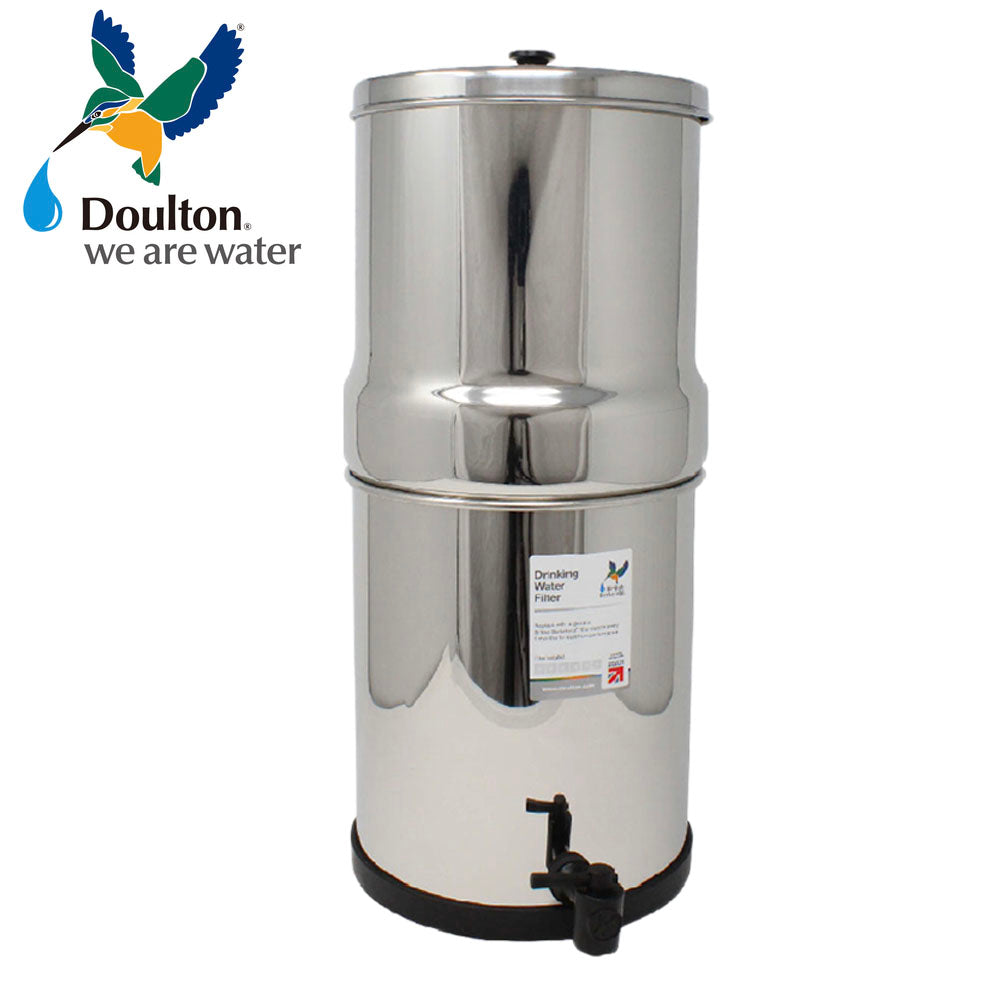 Doulton SUS304 Gravity Fed System *FREE eXtra 2 Filters for 2nd year!