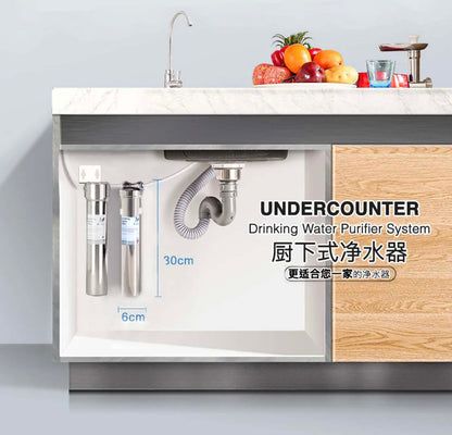(🔥 Save S$150 on Onsite Installation! 🔥 Limited-time offer) Doulton HIS + DIS Combo: The Ultimate Stainless Steel Undercounter Water Purification System with Fluoride Treatment and NSF-Certified Biotect Ultra Filtration!