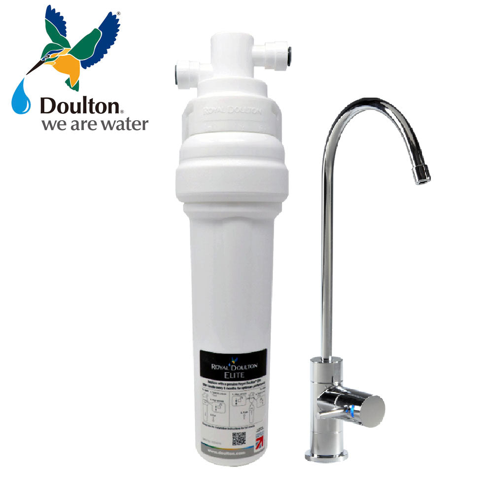 (🔥 Save S$150 on Onsite Installation! 🔥 Limited-time offer) Royal Doulton Elite System: Premium 5-Stage Filtration for Pristine Drinking Water - British Heritage Since 1826
