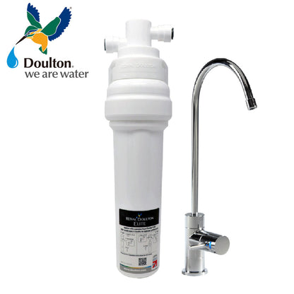 (🔥 Save S$150 on Onsite Installation! 🔥 Limited-time offer) Royal Doulton Elite System: Premium 5-Stage Filtration for Pristine Drinking Water - British Heritage Since 1826