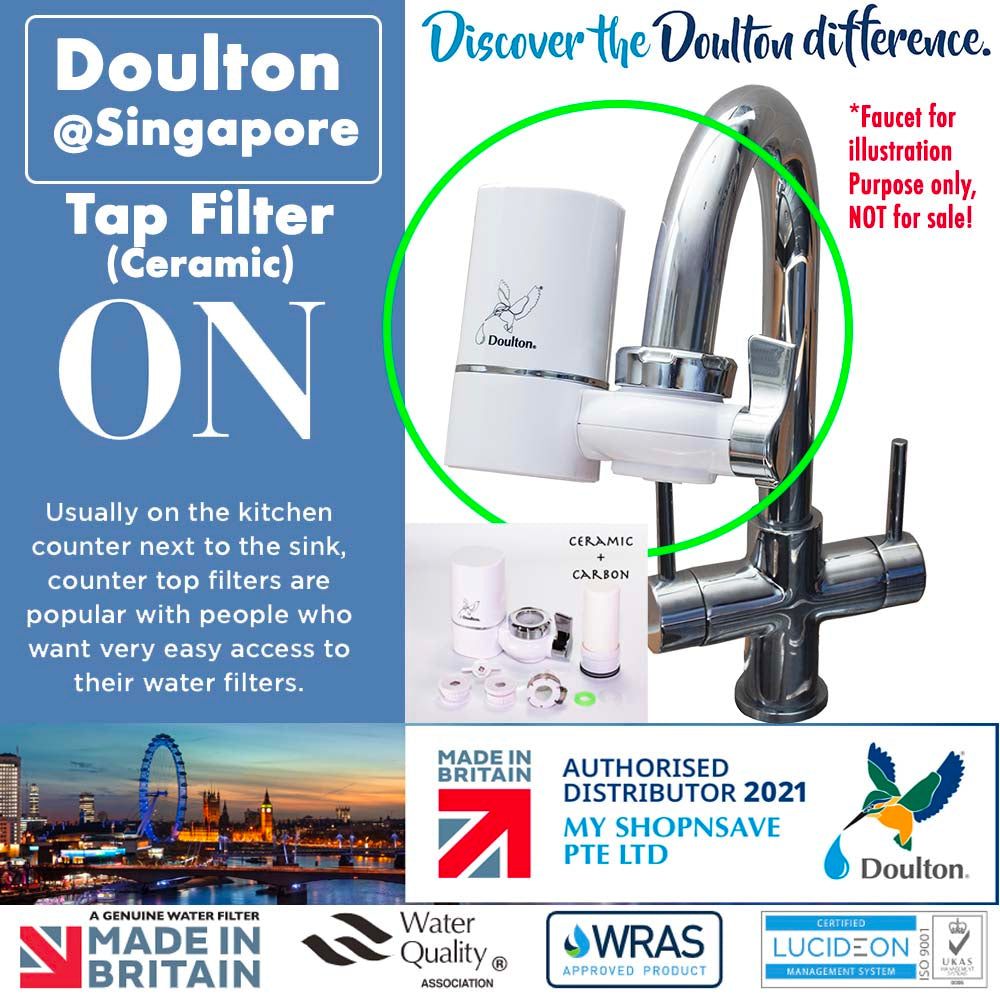 Doulton Faucet Mounted Filter, Doulton Tap Filter Water Filter